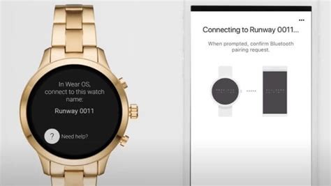 how to connect michael kors watch to samsung